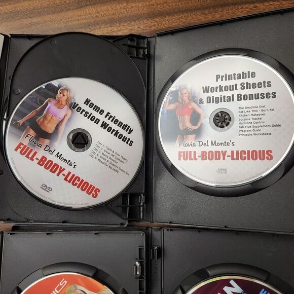 Exercise DVD Lot Jillian Michaels Extreme Shed & Shred Rev4 Natalie Jill Workout - Picture 8 of 10